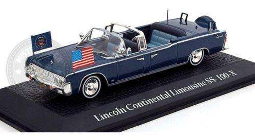 Limousine Lincoln Continental Ss-100-x Kennedy Norev 1/43